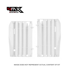 Grelhas de Radiador Branco 4MX Honda CR 125/250 2005-2007