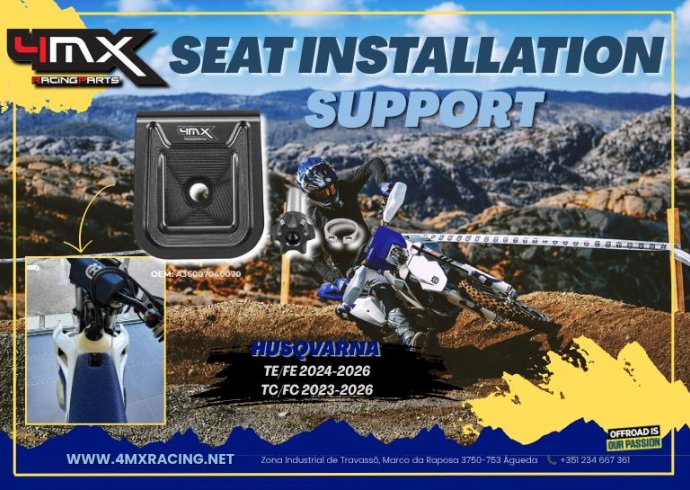 Suporte Fixação do Banco 4MX Husqvarna