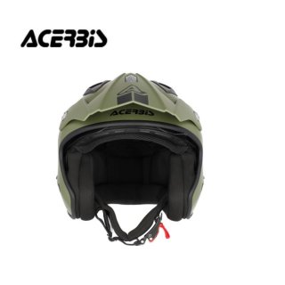Capacete Acebis Jet Aria 2206 Verde Militar
