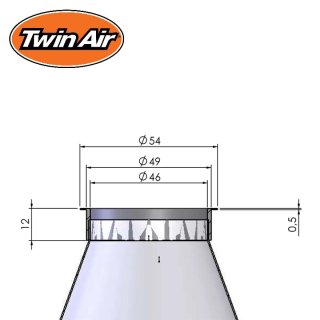 Filtro de Combustível TwinAir Honda CRF 450R 09-16 TRX 450R 08-14 Suzuki RMZ 450 18-24