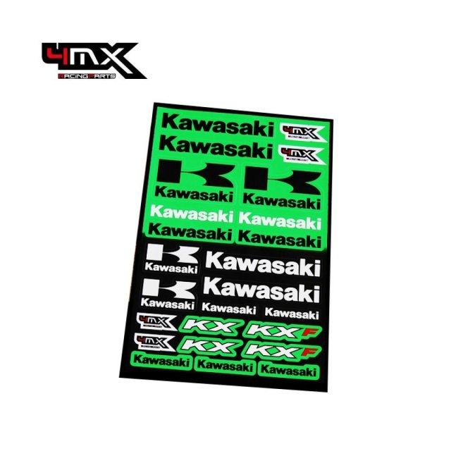 Kit Autocolantes 4MX A3 Kawasaki