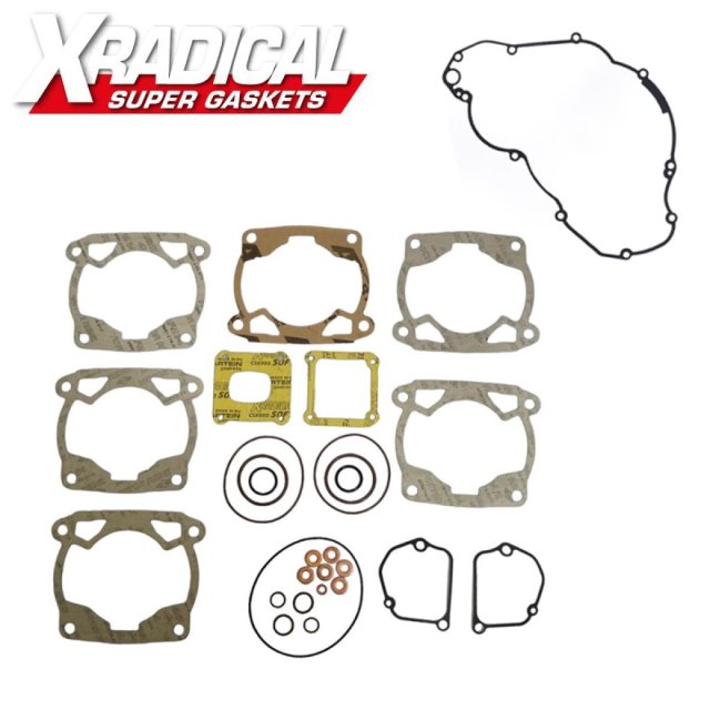 XRadical Top End Gasket Kit + Clutch Gasket KTM EXC250/300 24-25 Husqvarna TE 250/300 24-25 GasGas EC 250/300 24-25