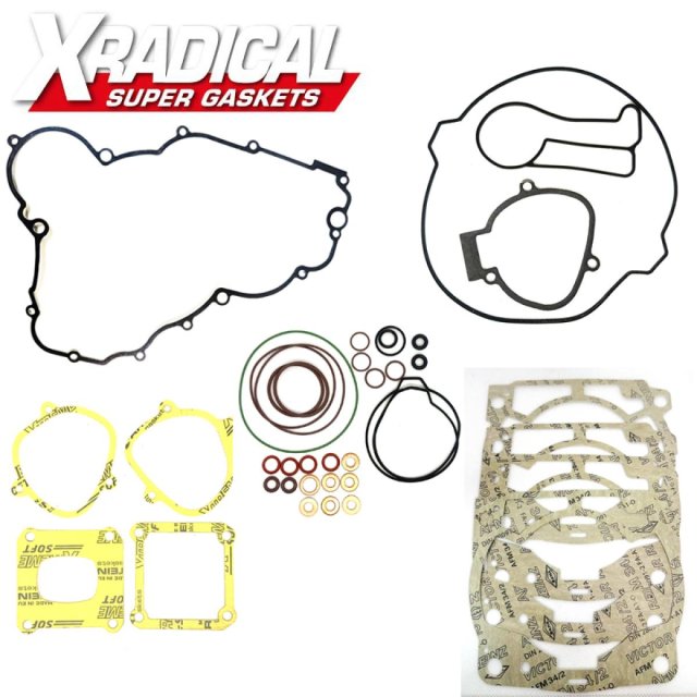 XRadical Top End Gasket Kit + Clutch Gasket KTM EXC 250/300 17-23 GasGas EC 250/300 21-23 Husqvarna TE 250/300 17-23