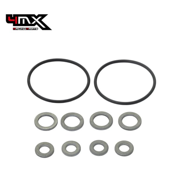 Kit Orings + Anilhas p/ Filtro de Óleo 4MX Kawasaki KXF 450 2016-2026