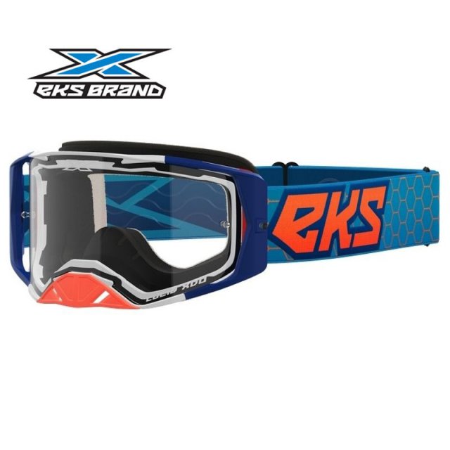 Lucid Goggle EKS Cyan/ Flo Orange