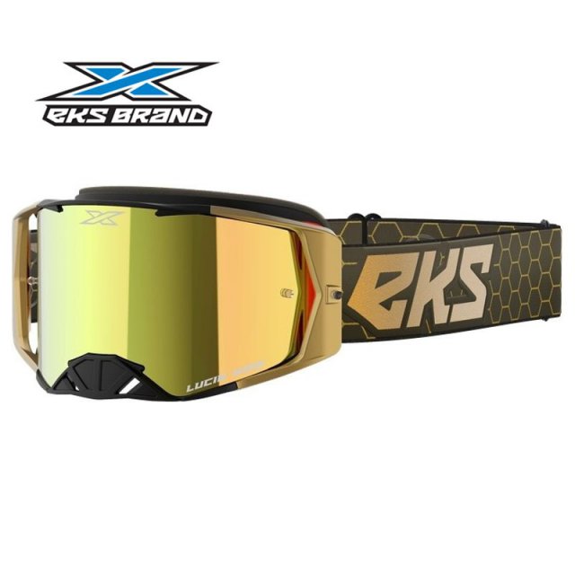 Lucid Goggle EKS X METALLIC Gold/Black