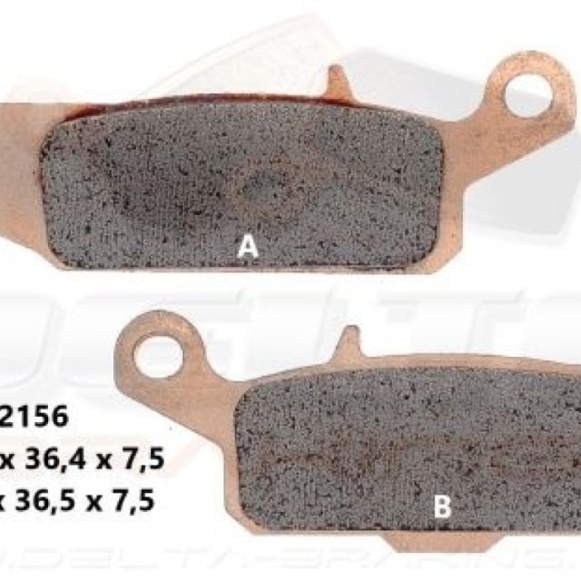 Front Right Brake Pads Delta Braking Yamaha Kodiak 700 16-25