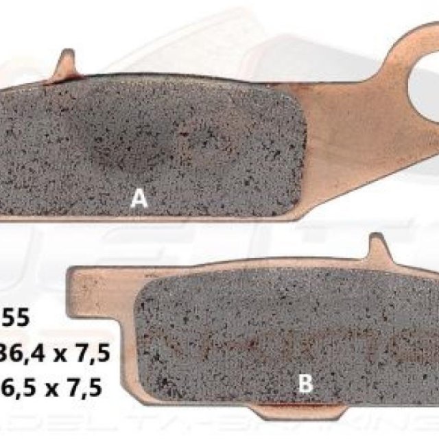 Front Left Brake Pads Delta Braking Yamaha Kodiak 700 16-25