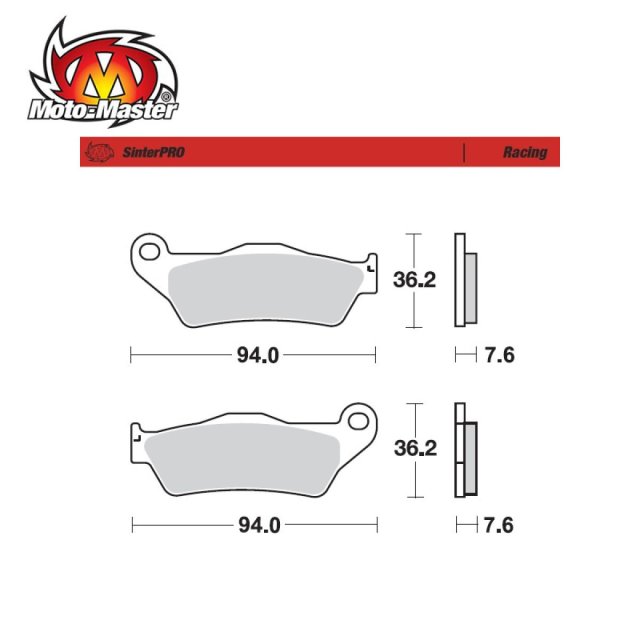 Front Brake Pads Racing Moto Master KTM KTM/ HUSQV/ HUSAB/ TM
