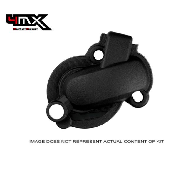 4MX Water Pump Protector  KTM EXC 250 24-26 Husqvarna TC 250 23-26 GasGas EC 250 24-26 Black