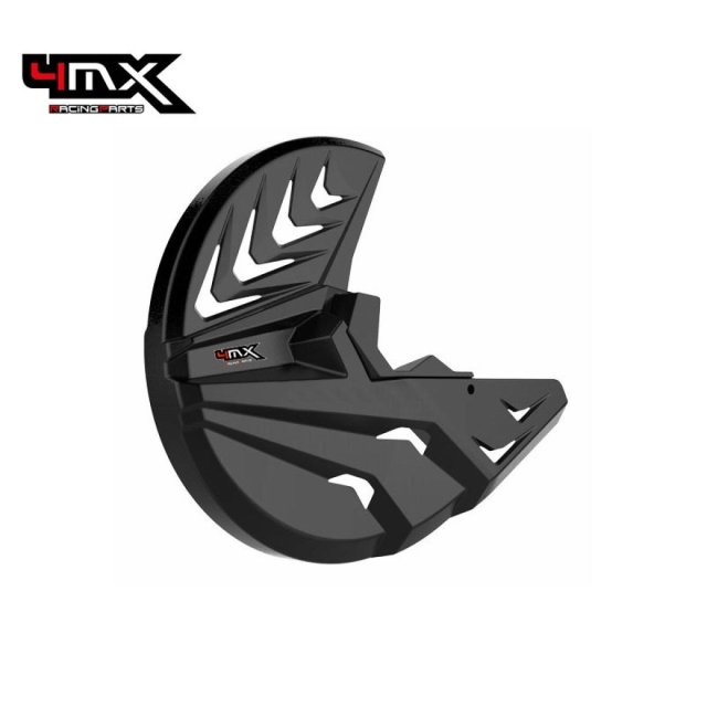 4MX Disc/ Buttom Fork Protector Husqvarna/ KTM/ Husaberg Black