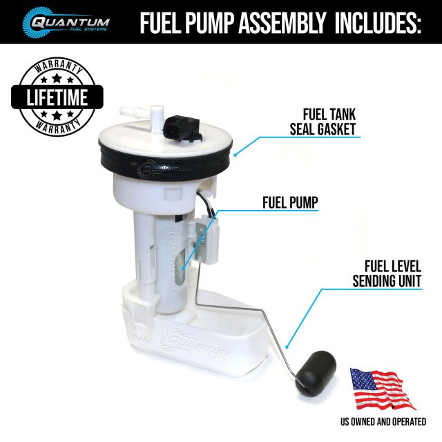 QFS OEM REPLACEMENT IN-TANK EFI FUEL PUMP ASSEMBLY, SUZUKI KINGQUAD 450/500/700/750 