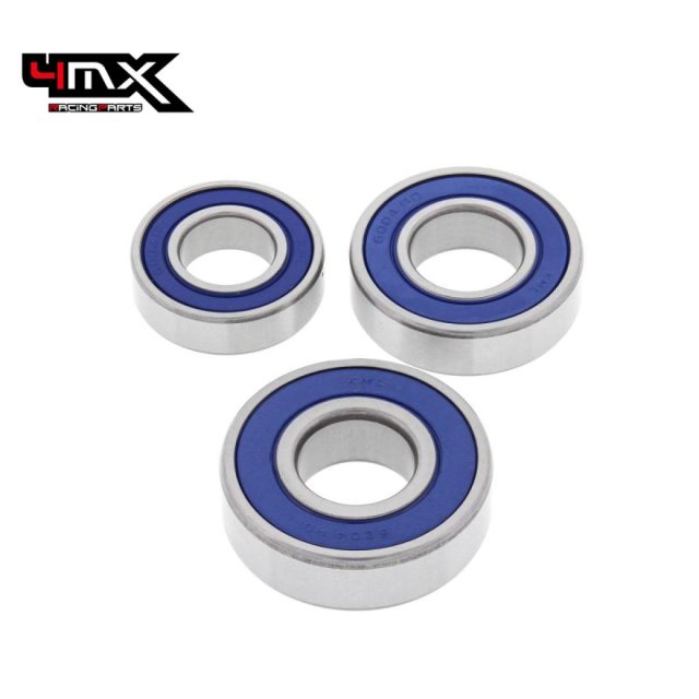 Rolamentos Roda Trás 4MX Kit Kawasaki KL 650 1987-2007