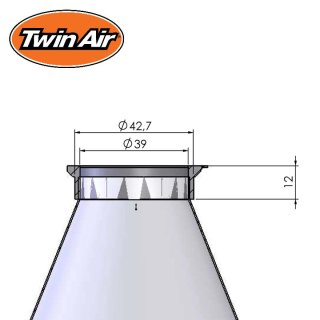 Filtro de Combustível TwinAir KTM SXF 250/350 13-26 Husqvarna FC 250/350 14-26 GasGas MC-F 250/450 21-26
